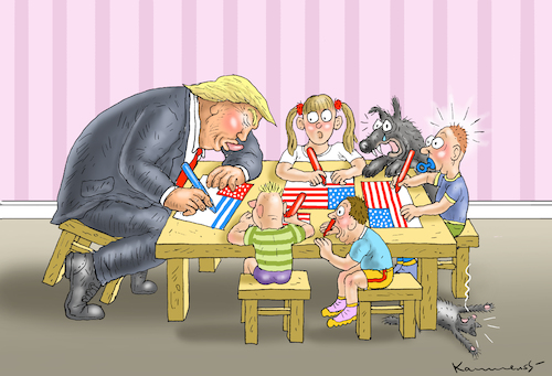 Cartoon: REAL DONALD TRUMP No joke !!!!! (medium) by marian kamensky tagged obama,trump,präsidentenwahlen,usa,baba,vanga,republikaner,inauguration,demokraten,wikileaks,faschismus,manafort,cohen,obama,trump,präsidentenwahlen,usa,baba,vanga,republikaner,inauguration,demokraten,wikileaks,faschismus,manafort,cohen