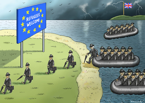 REFUGEES WELCOME ! REFUGEES WELCOME !