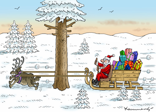 RENNENDER SANTA KLAUS RENNENDER SANTA KLAUS
