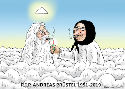 RIP ANDREAS PRÜSTEL 1951-2019