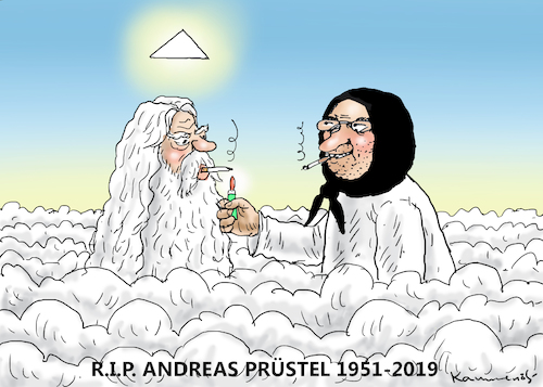 RIP ANDREAS PRÜSTEL 1951-2019 RIP ANDREAS PRÜSTEL 1951-2019