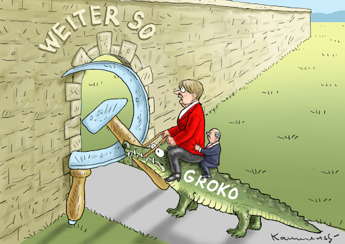 Cartoon: ROTE SPD-GEFAHR (medium) by marian kamensky tagged klimaschutzgipfel,new,york,merkel,akk,greta,thunberg,funklöcher,cdu,spd,groko,klimaschutzgipfel,new,york,merkel,akk,greta,thunberg,funklöcher,cdu,spd,groko