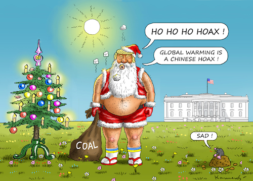 SANTA HOAX DONALD