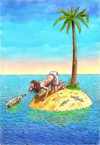 Cartoon: Saved (medium) by marian kamensky tagged humor