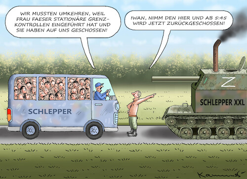 SCHLEPPERESKALATION SCHLEPPERESKALATION