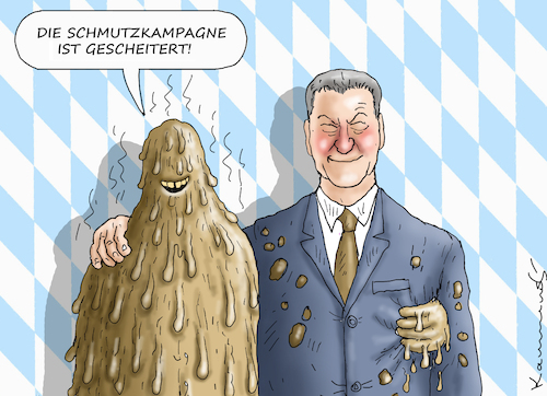 SCHMUTZKAMPAGNE GESCHEITERT SCHMUTZKAMPAGNE GESCHEITERT