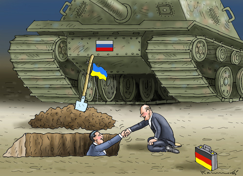 Cartoon: SCHOLZ IN DER UKRAINE (medium) by marian kamensky tagged putins,bescherung,ukraine,provokation,baerbock,lawrow,nato,scholz,in,der,und,russland,osterweiterung,putins,bescherung,ukraine,provokation,baerbock,lawrow,nato,scholz,in,der,und,russland,osterweiterung