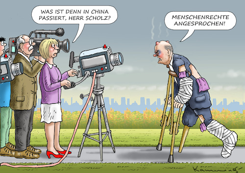 SCHOLZ ZURÜCK AUS CHINA SCHOLZ ZURÜCK AUS CHINA