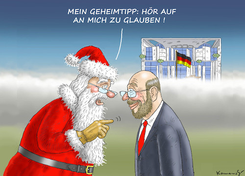 Cartoon: SCHULZ WIRD GUT BERATEN (medium) by marian kamensky tagged merkel,versus,schulz,wahlkampf,2017,merkel,versus,schulz,wahlkampf,2017