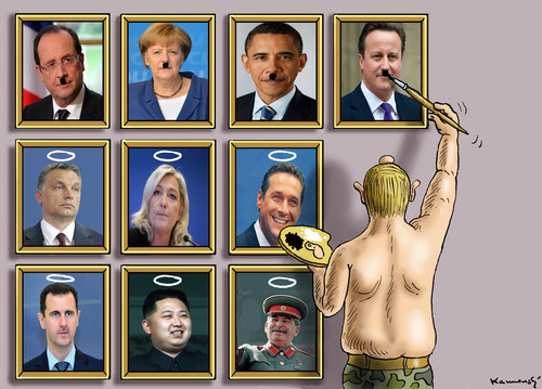SCHWARZWEISS MALER PUTIN SCHWARZWEISS MALER PUTIN