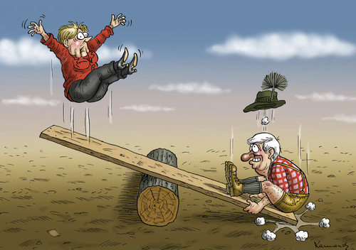 Cartoon: Seehofer und Merkel (medium) by marian kamensky tagged angela,merkel,neuland,twitter,facebook,obama,nsa,usa,internet,soziale,netzwerke,prism,tempora,putin,wahlen,syrieneinsatz,assad,chemische,waffen,syrienerklärung,seehofer,bayernwahlen,angela,merkel,neuland,twitter,facebook,obama,nsa,usa,internet,soziale,netzwerke,prism,tempora,putin,wahlen,syrieneinsatz,assad,chemische,waffen,syrienerklärung,seehofer,bayernwahlen