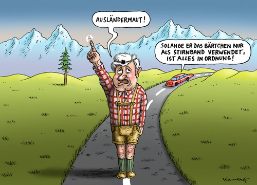 Seehofers Ausländermaut Seehofers Ausländermaut