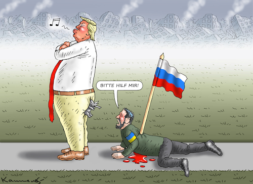 Cartoon: SELENSKYJ BITTET REPUBLIKANER (medium) by marian kamensky tagged selenskyj,bittet,republikaner,um,hilfe,trump,ukraine,putin,selenskyj,bittet,republikaner,um,hilfe,trump,ukraine,putin