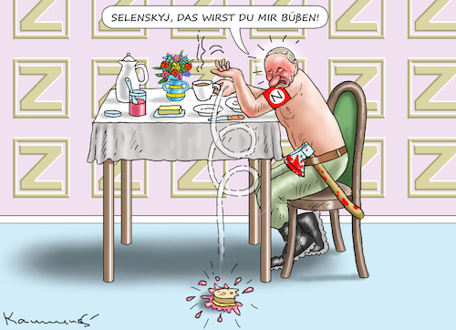 SELENSKYJ IST IMMER SCHULDIG SELENSKYJ IST IMMER SCHULDIG