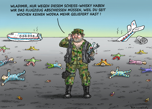 Cartoon: Separatisten Kriegsbeute MH17 (medium) by marian kamensky tagged vitali,klitsccko,ukraine,janukowitsch,demokratie,gewalt,bürgerkrieg,timoschenko,helmut,schmidt,putinversteher,flugzeugunglück,flugzeugabschuss,mh17,donezk,vitali,klitsccko,ukraine,janukowitsch,demokratie,gewalt,bürgerkrieg,timoschenko,helmut,schmidt,putinversteher,flugzeugunglück,flugzeugabschuss,mh17,donezk