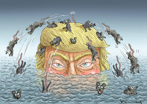 SINKENDES FASCHISMUSSCHIFF TRUMP SINKENDES FASCHISMUSSCHIFF TRUMP