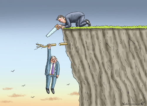 Cartoon: SÖDER HAT EIN PROBLEM (medium) by marian kamensky tagged tv,triell,laschet,baerbock,scholz,merkel,söder,jamaika,zukunftsteam,tv,triell,laschet,baerbock,scholz,merkel,söder,jamaika,zukunftsteam