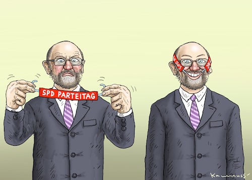 Cartoon: Sonderparteitag der SPD (medium) by marian kamensky tagged sonderparteitag,der,spd,mit,herrn,schulz,sonderparteitag,der,spd,mit,herrn,schulz