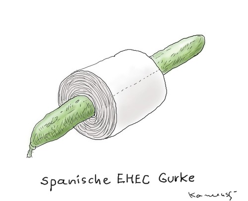 Spanische EHEC Dünnschissgurke Spanische EHEC Dünnschissgurke