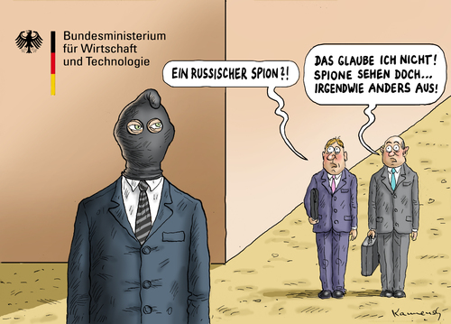 Spion im Wirtschaftsministerium Spion im Wirtschaftsministerium