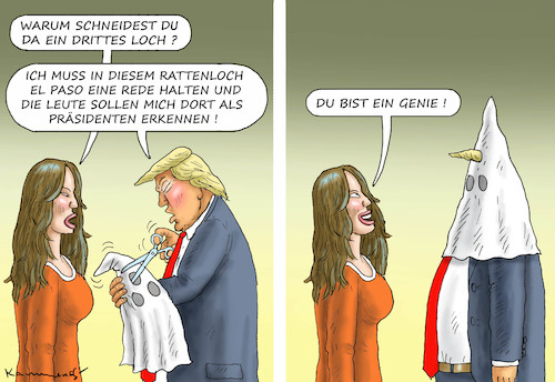 Cartoon: STABILER GENIE TRUMP IN EL PASO (medium) by marian kamensky tagged brexit,theresa,may,england,eu,schottland,weicher,wahlen,boris,johnson,nigel,farage,ostern,seidenstrasse,xi,jinping,referendum,trump,monsanto,bayer,glyphosa,strafzölle,el,paso,brexit,theresa,may,england,eu,schottland,weicher,wahlen,boris,johnson,nigel,farage,ostern,seidenstrasse,xi,jinping,referendum,trump,monsanto,bayer,glyphosa,strafzölle,el,paso