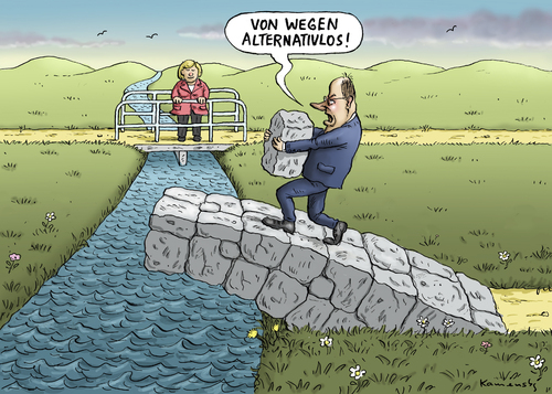 Cartoon: Steinbrück (medium) by marian kamensky tagged kanzlerkandidat,steinbrück,spd,wahlen,merkel,alternativlos,kanzlerkandidat,steinbrück,spd,wahlen,merkel,alternativlos