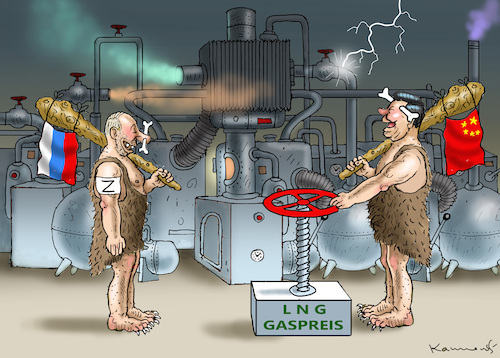Cartoon: STEINZEITDREHER (medium) by marian kamensky tagged gas,pipeline,sabotage,putin,lng,nords,stream,gas,pipeline,sabotage,putin,lng,nords,stream