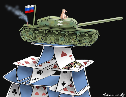Cartoon: Sturzputin (medium) by marian kamensky tagged putins,bescherung,ukraine,provokation,swift,nato,osterweiterung,putins,bescherung,ukraine,provokation,swift,nato,osterweiterung