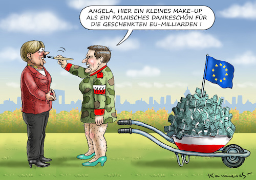 SZYDLO BEDANKT SICH BEI MERKEL SZYDLO BEDANKT SICH BEI MERKEL