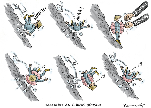 TALFAHRT AN CHINAS BÖRSEN TALFAHRT AN CHINAS BÖRSEN
