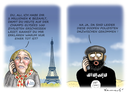 Cartoon: Terror in Paris (medium) by marian kamensky tagged terror,in,paris,terror,in,paris
