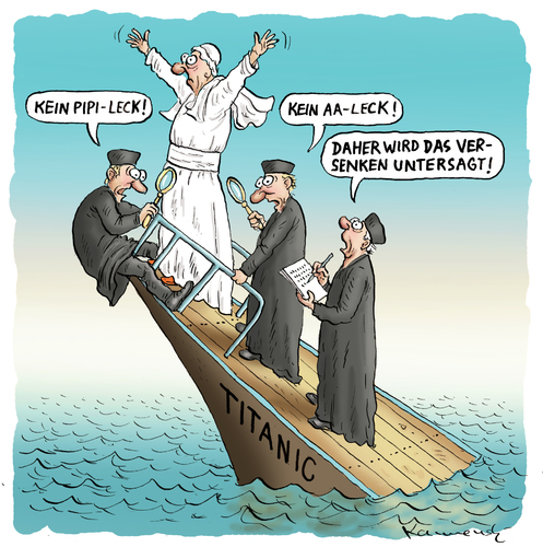 Titanic Papst Titanic Papst