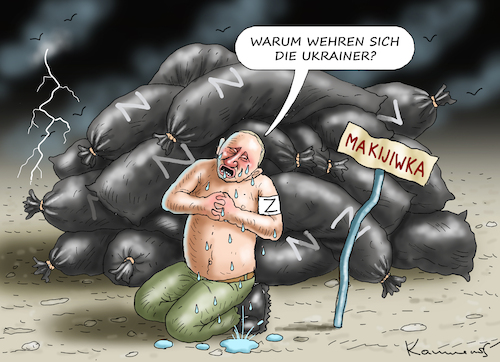 TOTE RUSSEN IN MAKIJIWKA TOTE RUSSEN IN MAKIJIWKA