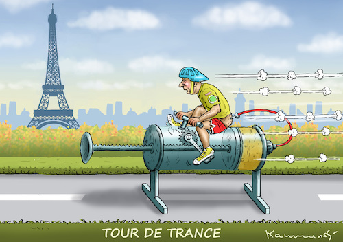 Cartoon: TOUR DE TRANCE (medium) by marian kamensky tagged brexit,theresa,may,england,eu,schottland,weicher,wahlen,boris,johnson,nigel,farage,ostern,seidenstrasse,xi,jinping,referendum,trump,monsanto,bayer,glyphosa,strafzölle,tour,de,france,brexit,theresa,may,england,eu,schottland,weicher,wahlen,boris,johnson,nigel,farage,ostern,seidenstrasse,xi,jinping,referendum,trump,monsanto,bayer,glyphosa,strafzölle,tour,de,france