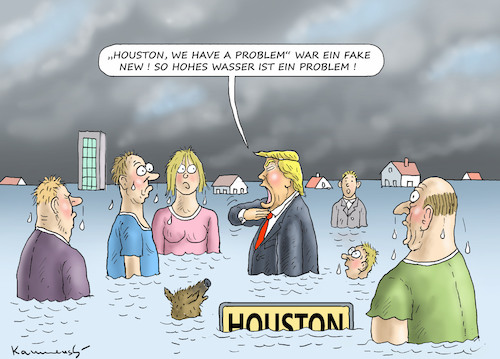 TRUMP BESUCHT HOUSTON