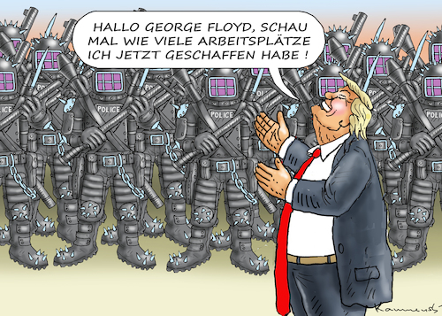 TRUMP DANKT GEORGE FLOYD TRUMP DANKT GEORGE FLOYD