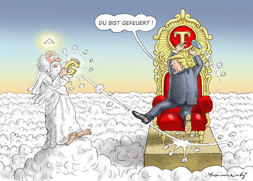 TRUMP FEUERT GOTT TRUMP FEUERT GOTT