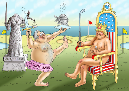 TRUMP HERODES -TOCHTER SALOME TRUMP HERODES -TOCHTER SALOME