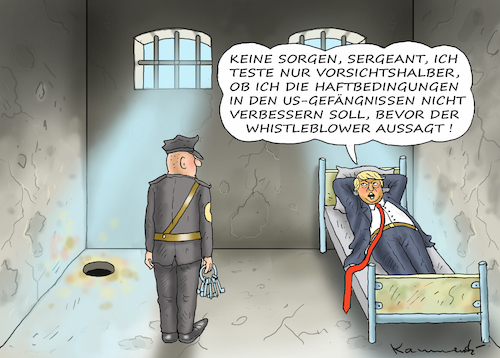 TRUMP IST BESORGT By marian kamensky | Politics Cartoon ...