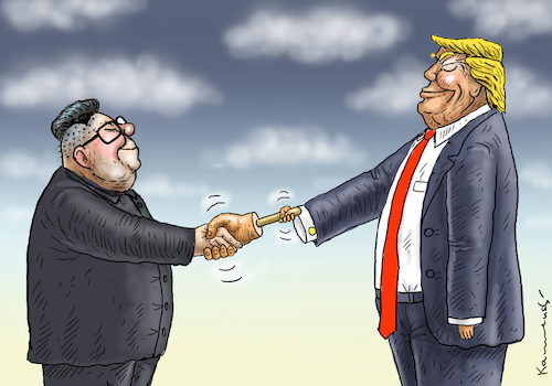 TRUMP TRIFFT KIM TRUMP TRIFFT KIM