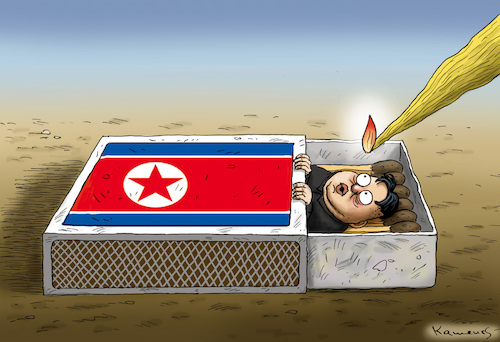 Cartoon: TRUMPKIMJONGUN (medium) by marian kamensky tagged obama,trump,präsidentenwahlen,usa,baba,vanga,republikaner,inauguration,demokraten,kim,jong,un,nord,korea,wikileaks,faschismus,obama,trump,präsidentenwahlen,usa,baba,vanga,republikaner,inauguration,demokraten,kim,jong,un,nord,korea,wikileaks,faschismus