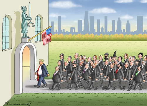 TRUMPS ANWALTSARMEE TRUMPS ANWALTSARMEE