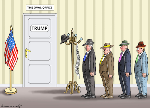 TRUMPS BESUCHER TRUMPS BESUCHER