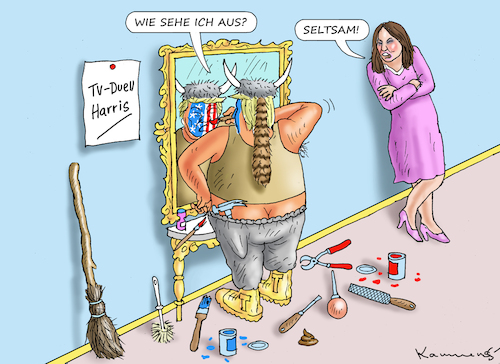 TV-DUELL HARRIS-TRUMP TV-DUELL HARRIS-TRUMP