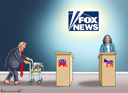 TV-DUELL HARRIS VS TRUMP TV-DUELL HARRIS VS TRUMP
