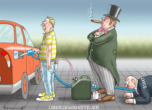 ÜBERGEWINNSTEUER ÜBERGEWINNSTEUER