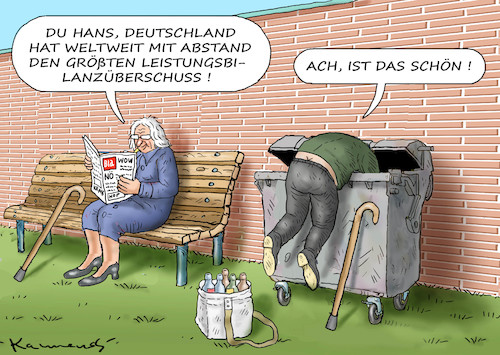 Cartoon: ÜBERGLÜCKLICHE RENTNER (medium) by marian kamensky tagged merkel,seehofer,unionskrise,csu,cdu,flüchtlinge,gauland,merz,afd,akk,spahn,pegida,hutbürger,merkel,seehofer,unionskrise,csu,cdu,flüchtlinge,gauland,merz,afd,akk,spahn,pegida,hutbürger