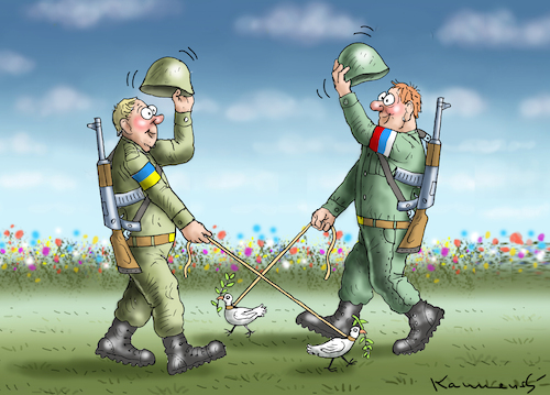 Cartoon: UKRAINE-KRISE (medium) by marian kamensky tagged putins,bescherung,ukraine,provokation,baerbock,lawrow,nato,osterweiterung,putins,bescherung,ukraine,provokation,baerbock,lawrow,nato,osterweiterung