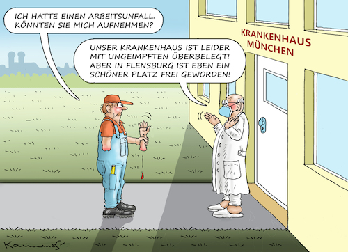 Cartoon: UNGEIMPFTEN AM VORMARSCH (medium) by marian kamensky tagged curevac,testzentren,corona,impfung,pandemie,impfpflicht,curevac,testzentren,corona,impfung,pandemie,impfpflicht