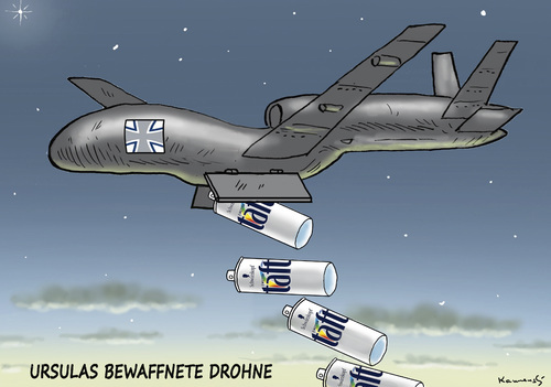 URSULAS BEWAFFNETE DROHNE